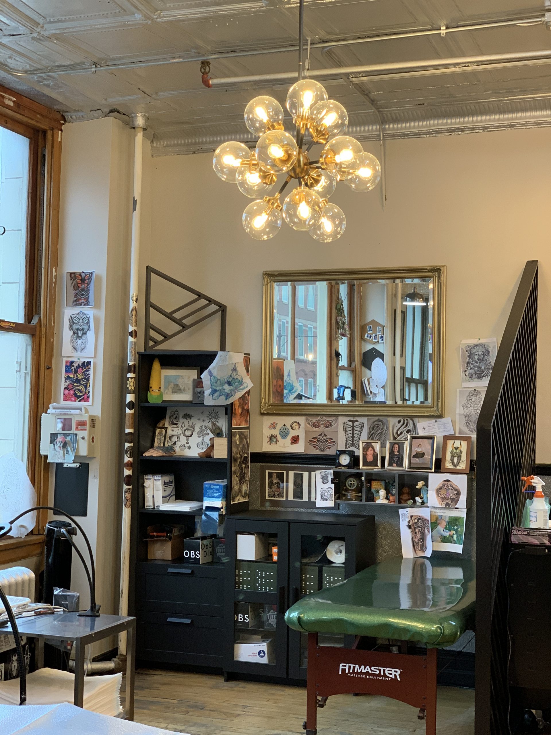 tattoo shop interior design ideas