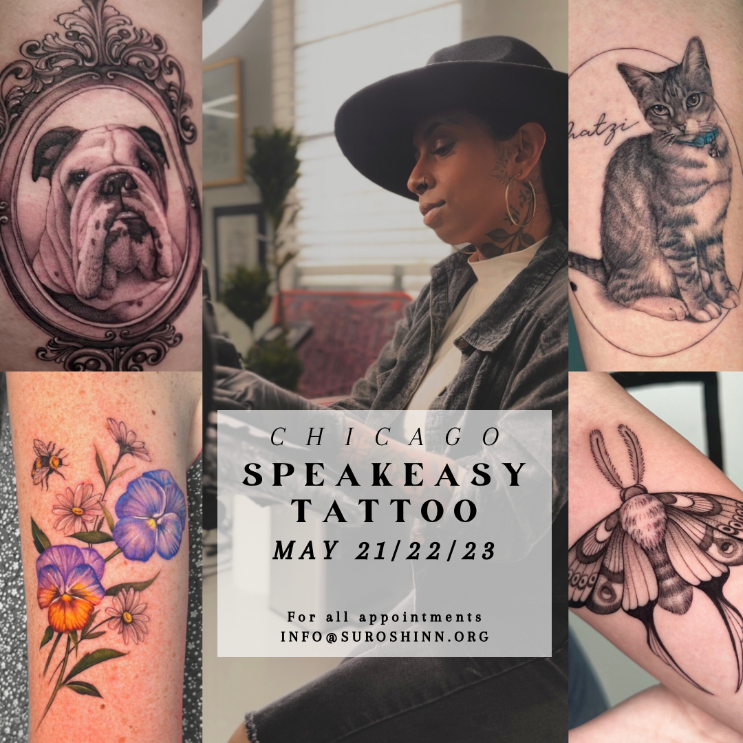 Suroshinn- Guest Artist Speakeasy Custom Tattoo