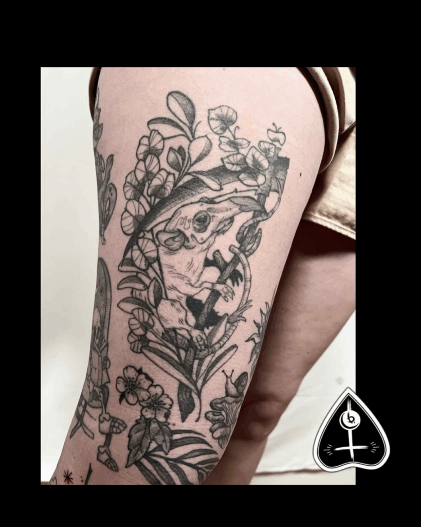 Buddy Beans- Speakeasy Custom Tattoo Chicago @_buddy.beans_