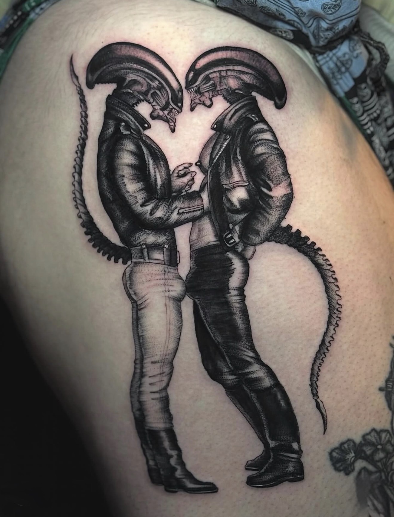 Cooper Glenn- Speakeasy Custom Tattoo Chicago @groovy__hippie