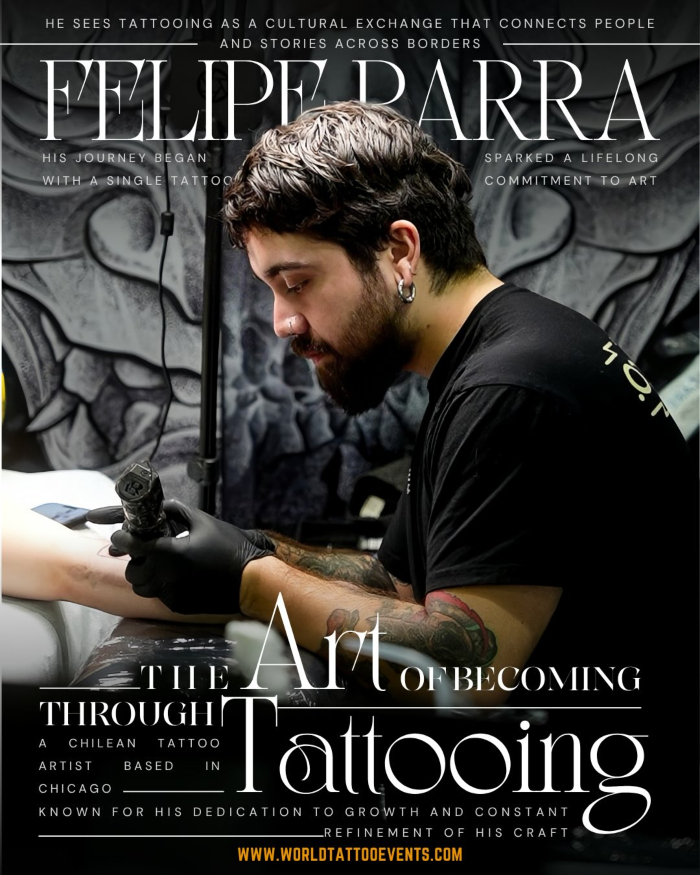 Felipe Parra @felipeparra_tattoos Award winning tattoo artist Chicago, IL Speakeasy Custom Tattoo